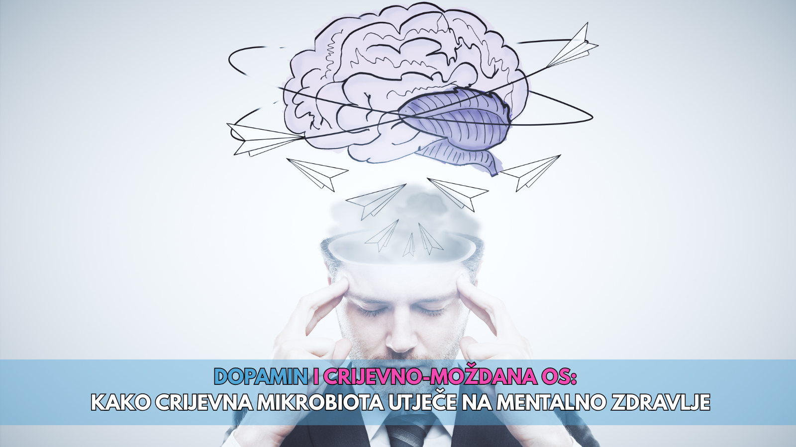 Dopamin i crijevno-moždana os kako crijevna mikrobiota utječe na mentalno zdravlje